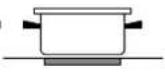 FALMEC Induction Hob 90 cm - Kookpotten geschikt voor inductie: - 8