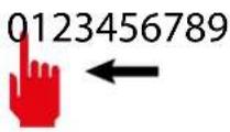 FALMEC Induction Hob 78 cm - Per disattivare la funzione BLOCCO BAMBINI: - 1