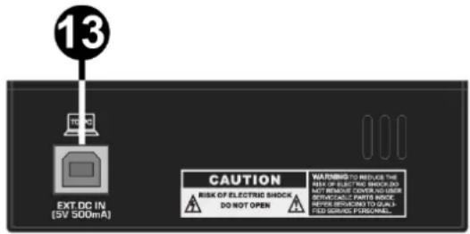 Vonyx VMM301 - TERMINAL DE USB 2.0 - 1
