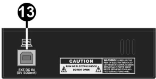 Vonyx VMM301 - TERMINAL USB 2.0 - 1