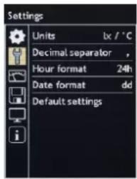 Gossen MAVOSPEC BASE - Séparateurs décimaux - 1