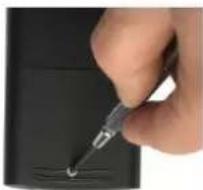 Gossen MAVOSPEC LITE - Mise en place de l'accumulateur - 2