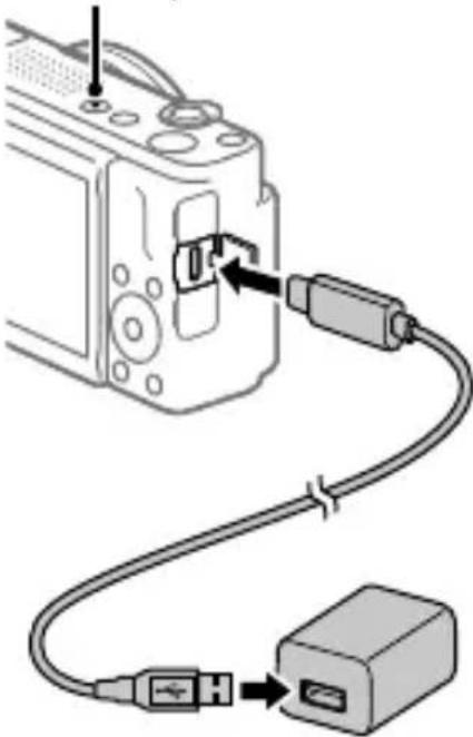 SONY ZV-1 II - Lade batteriet - 1