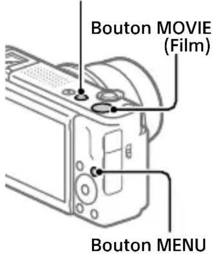 Bouton MOVIE (Film) Bouton MENU
