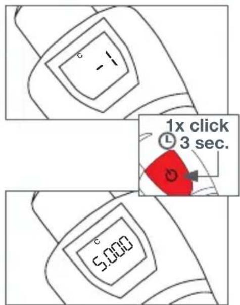 c -1 1x click L 3 sec. 5.000