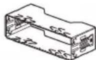 SONY XAV-9550ES - Parts List for Installation - 16