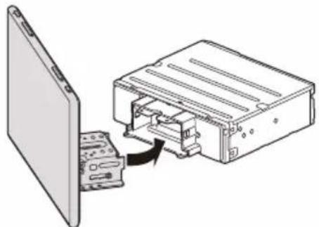 SONY XAV-9550ES - ⑤ Vara säker på displayens monteringsposition - 2