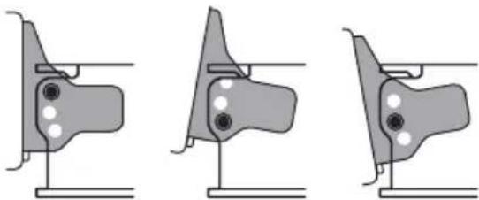 SONY XAV-9550ES - Einstellen des Displaywinkels (Neigung) - 3