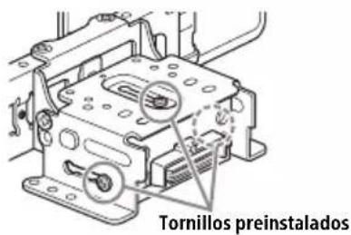 Tornillos preinstalados