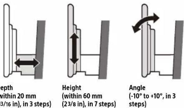 SONY XAV-9550ES - ④ Setting up the display - 1