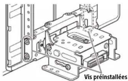 Vis préinstallées