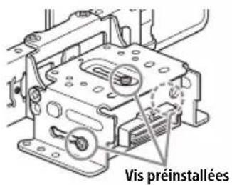 Vis préinstallées