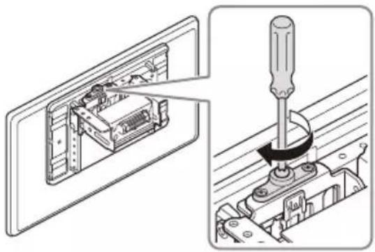 SONY XAV-9550ES - Adjusting the width of the display position - 4