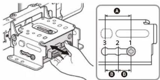 SONY XAV-9550ES - Adjusting the depth of the display position - 2