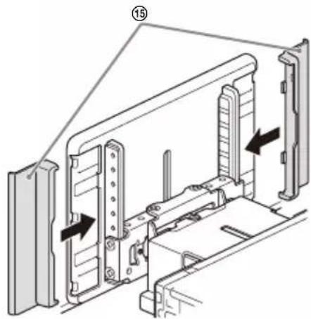 SONY XAV-9550ES - ⑥ Het scherm aan het toestel bevestigen - 4