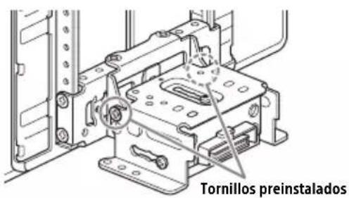 Tornillos preinstalados