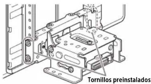Tornillos preinstalados
