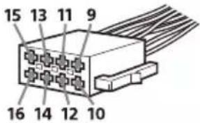 SONY XAV-9550ES - Voedingsaansluitingsschema - 1