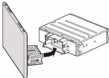 SONY XAV-9550ES - ⑤ Vérification de la position de montage de l'écran - 1