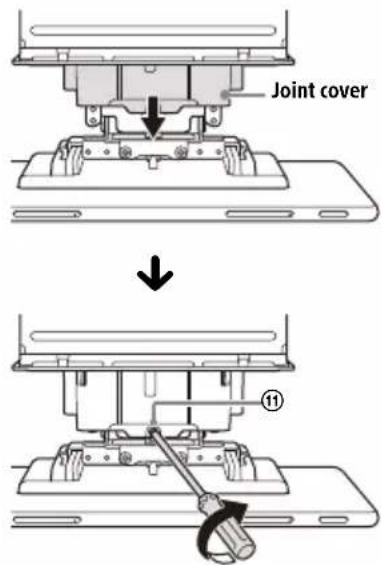 SONY XAV-9550ES - ⑥ Attaching the display to the unit - 3