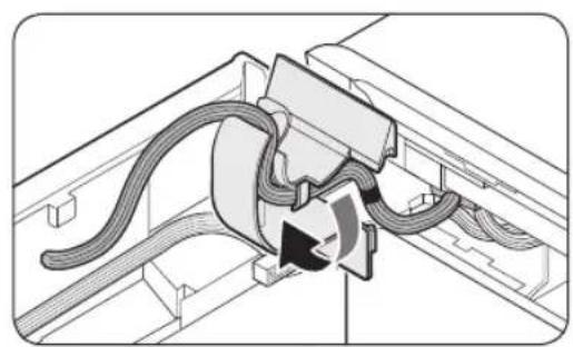 SAMSUNG RZ32C7CBEB1 - SCHRITT 5 Wiedereinbau der Tür des Gefrierabteils - 6