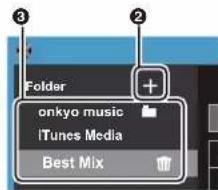 ONKYO PD-S10B - 使用 “X-DAP Link” 建立播放清單 - 2