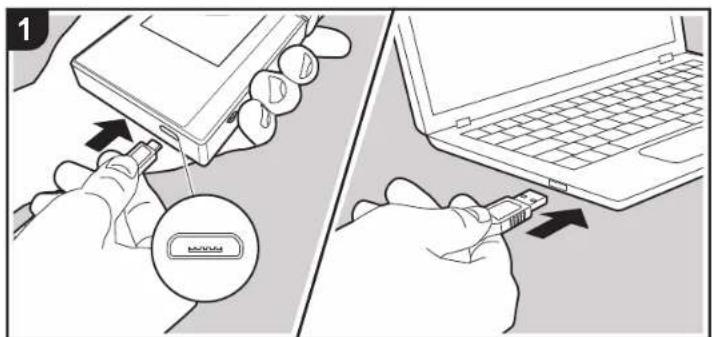 ONKYO PD-S10B - Dragging and dropping to copy music - 1
