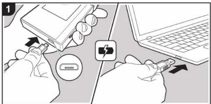 ONKYO PD-S10B - Turning the power on and initial settings - 1