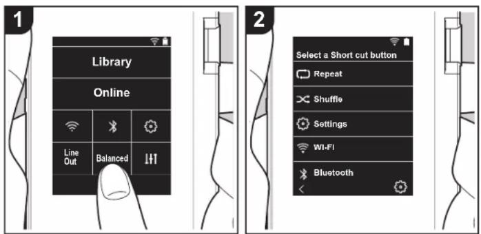 ONKYO PD-S10B - Customizing the Home screen - 1