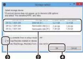 ONKYO PD-S10B - Per effettuare il backup: - 2