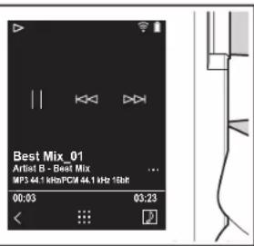 ONKYO PD-S10B - 通过 “曲库” 收听音乐 - 4