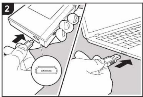 ONKYO PD-S10B - Copying music with "X-DAP Link" - 2