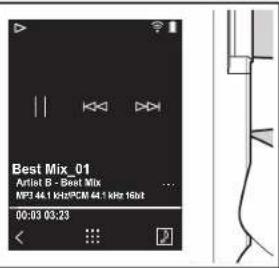 ONKYO PD-S10B - 聆聽 “檔案庫” 內的音樂 - 4