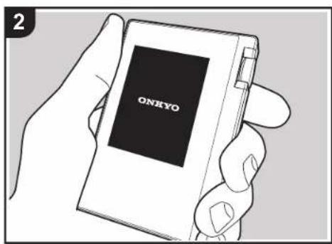 ONKYO PD-S10B - Turning the power on and initial settings - 2