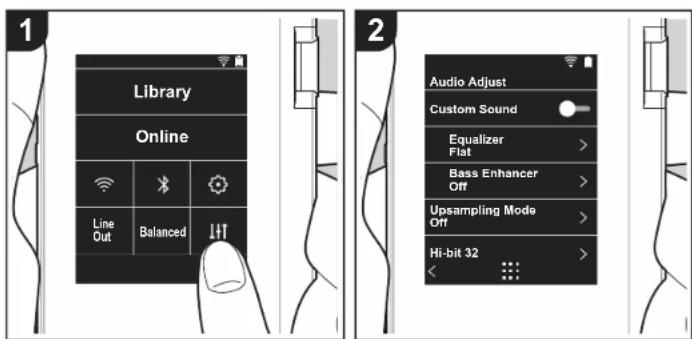 ONKYO PD-S10B - Настройка аудио - 1