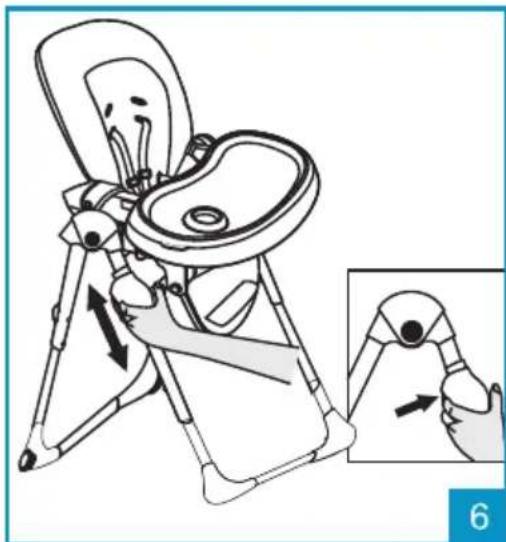 Foppapedretti Gourmand - ADJUSTING THE FOOTREST (5a) - 1