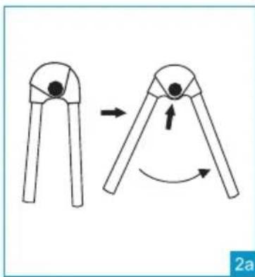Foppapedretti Gourmand - ATTACHING THE HEIGHT ADJUSTMENT HINGE TO THE SEAT (1) - 2