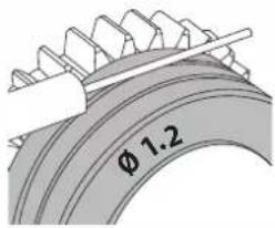 GYS VAS 821 005 80 023 - Pour changer les galets, procéder comme suit : - 2