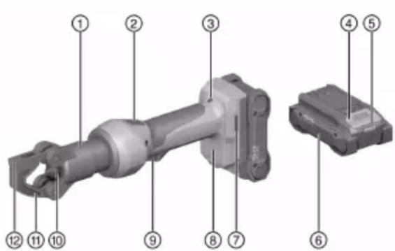 HILTI NCR 60 DC-A22 - Vista geral do produto - 1