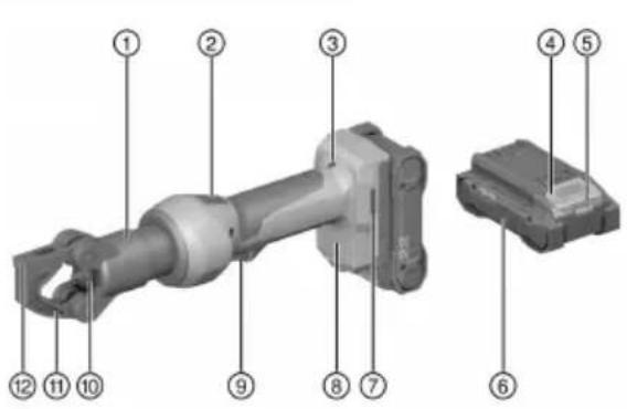 HILTI NCR 60 DC-A22 - Product overview - 1