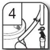 WHIRLPOOL WDT751SAPZ - Connect drain hose - 12
