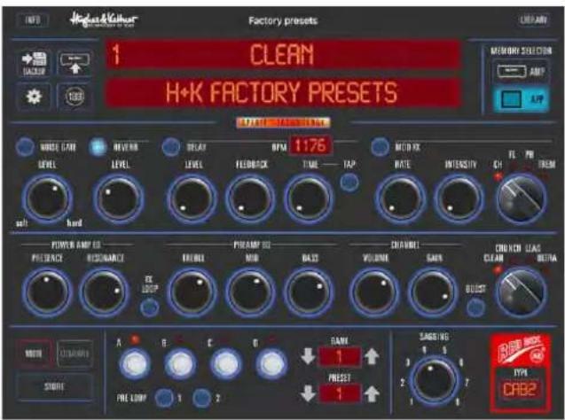 HUGHES & KETTNER Black Spirit 200 - The Black Spirit 200 Floor app for iPads and Android devices - 1