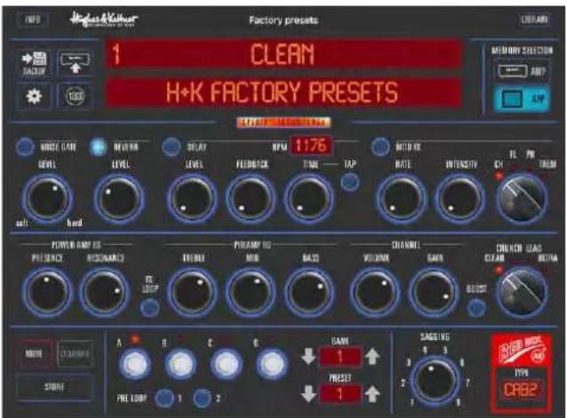 HUGHES & KETTNER Black Spirit 200 - La app Black Spirit 200 Floor para iPad y para dispositivos Android - 1