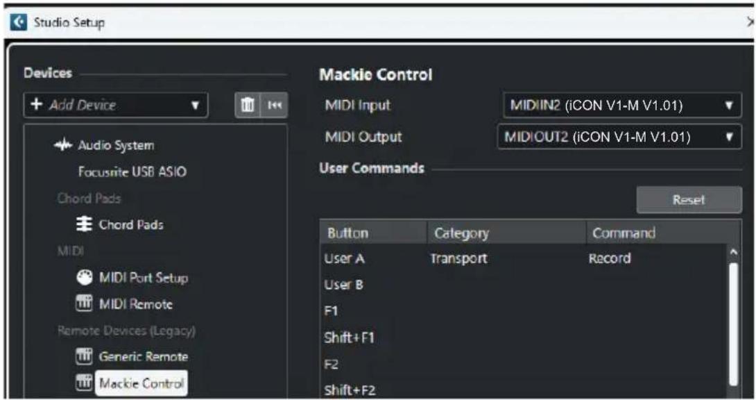 icon V1-M - フットペダルを追加する方法 (cubase で) - 1