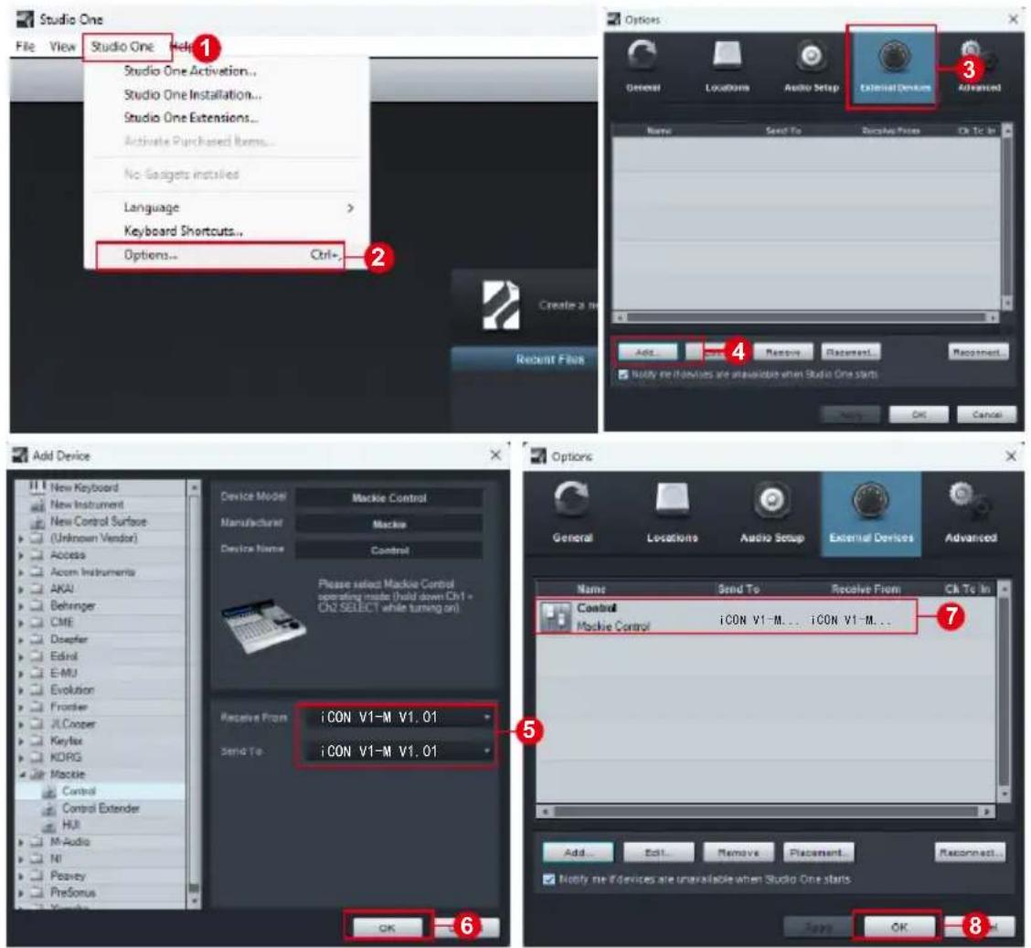icon V1-M - Studio One - 1