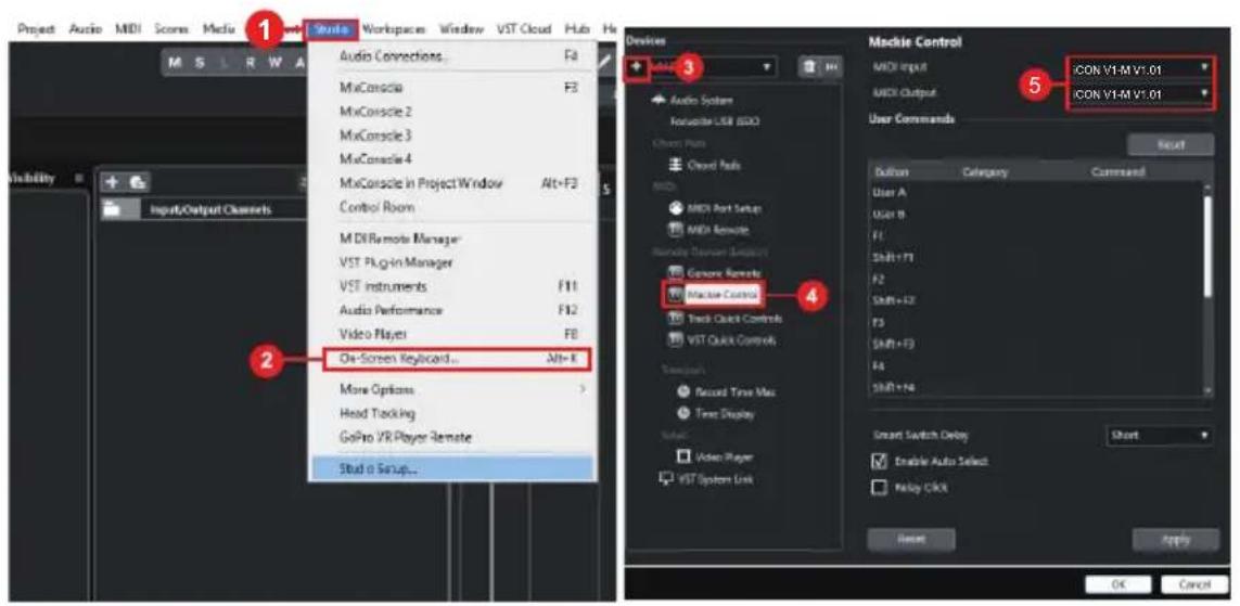 icon V1-X - Cubase/Nuendo - 1
