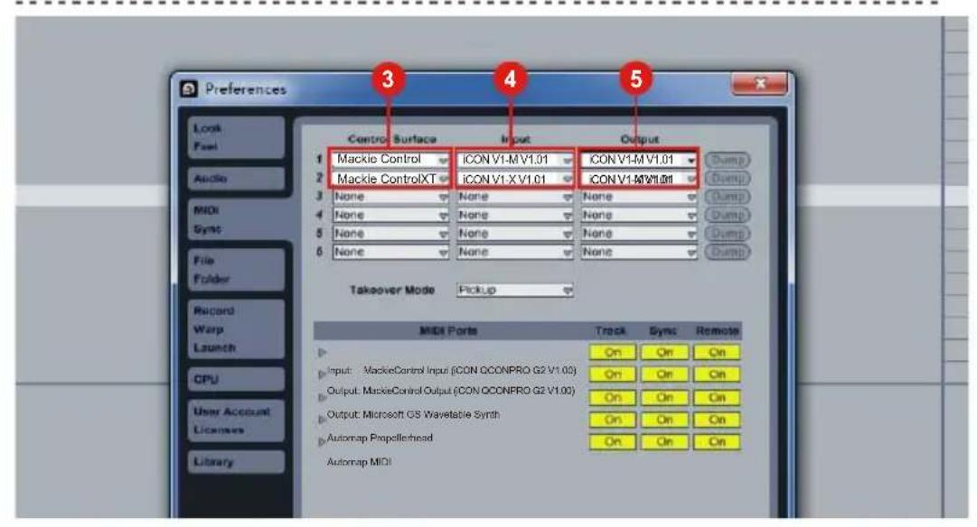 icon V1-X - Ableton Live - 2