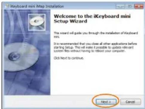 icon iKeyboard 3 Mini - Installation d'iMap™ sur Windows - 1