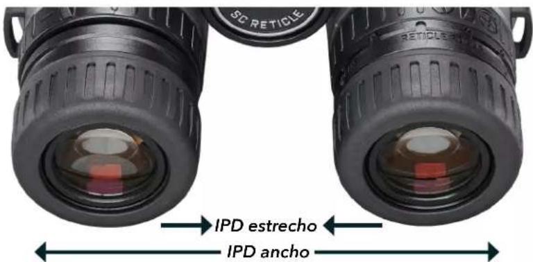 BUSHNELL Match Pro - DE LA DISTANCIA PUPILAR (IPD) - 1