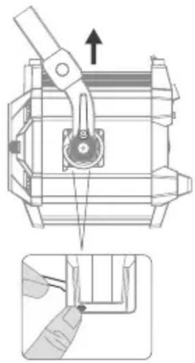 GODOX Knowled MG2400BI - Démontage du support en U - 2